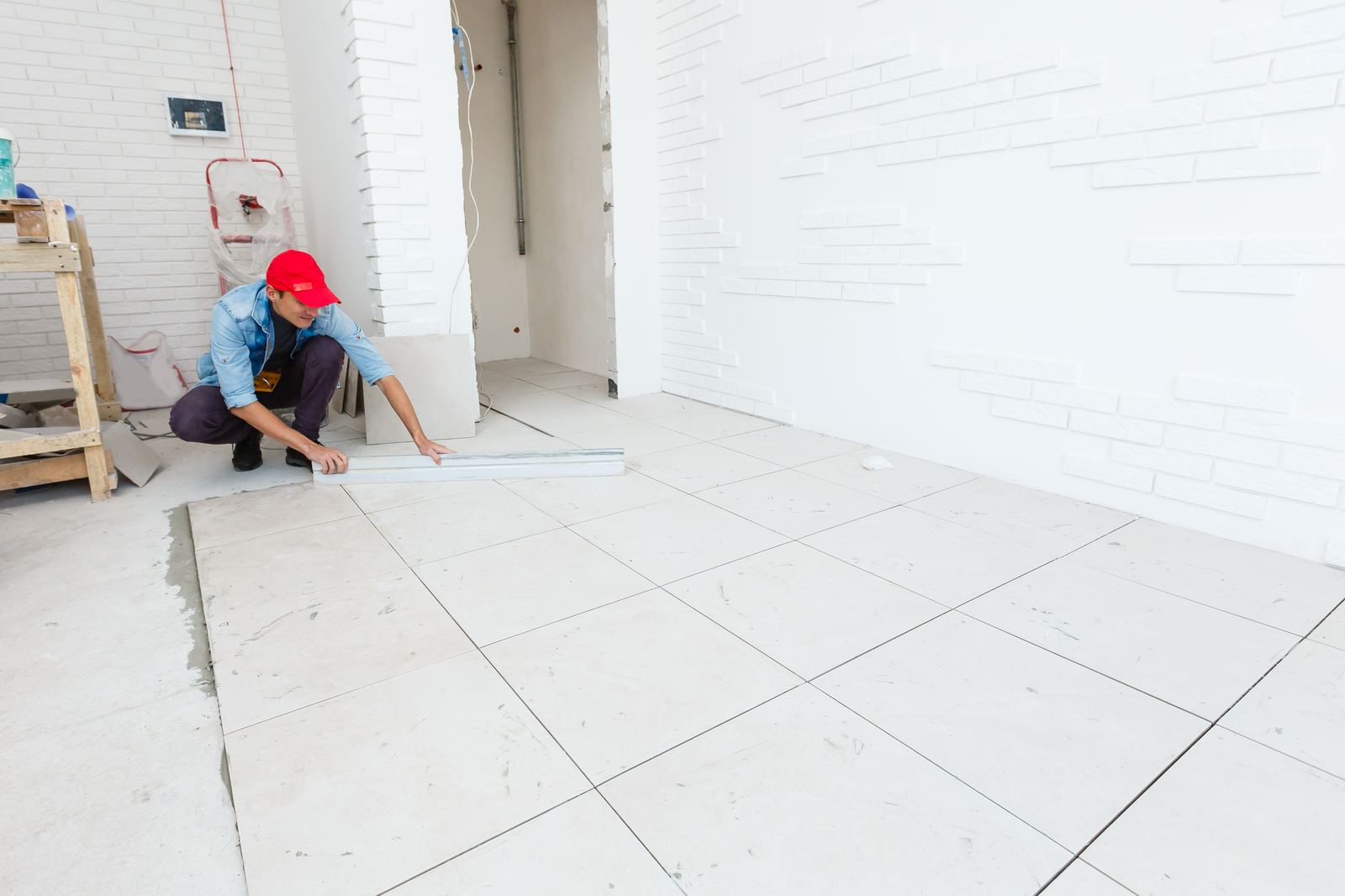 Licensed flooring professional at work — Altadena, CA area referrals by FloorRelay